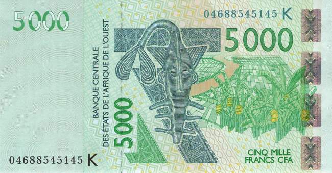 5000 Francs